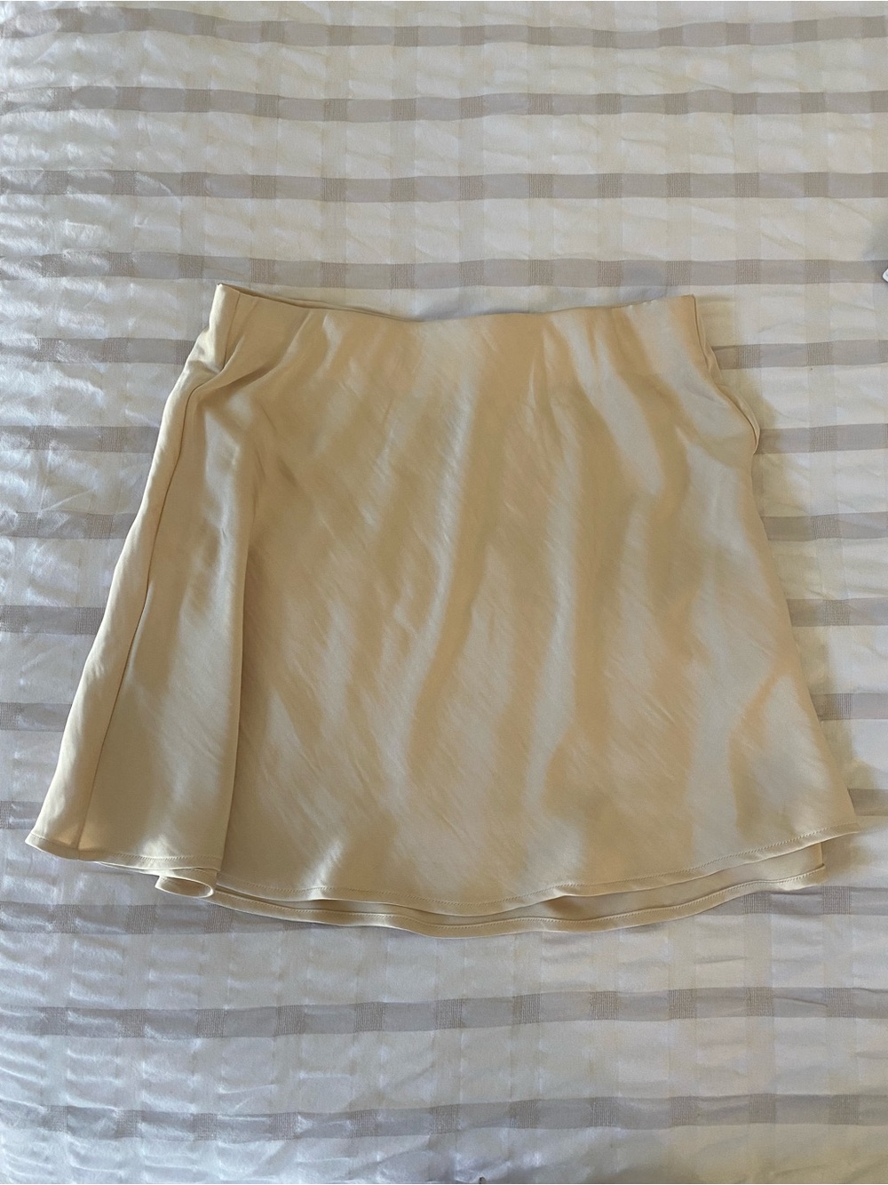A NEW DAY Satin Mini Slip Skirt